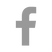 Grey Facebook Icon